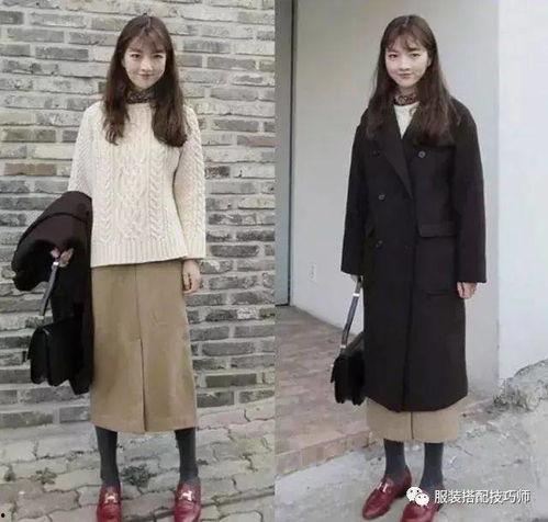 短款大衣搭配图片,打造冬季街头风采